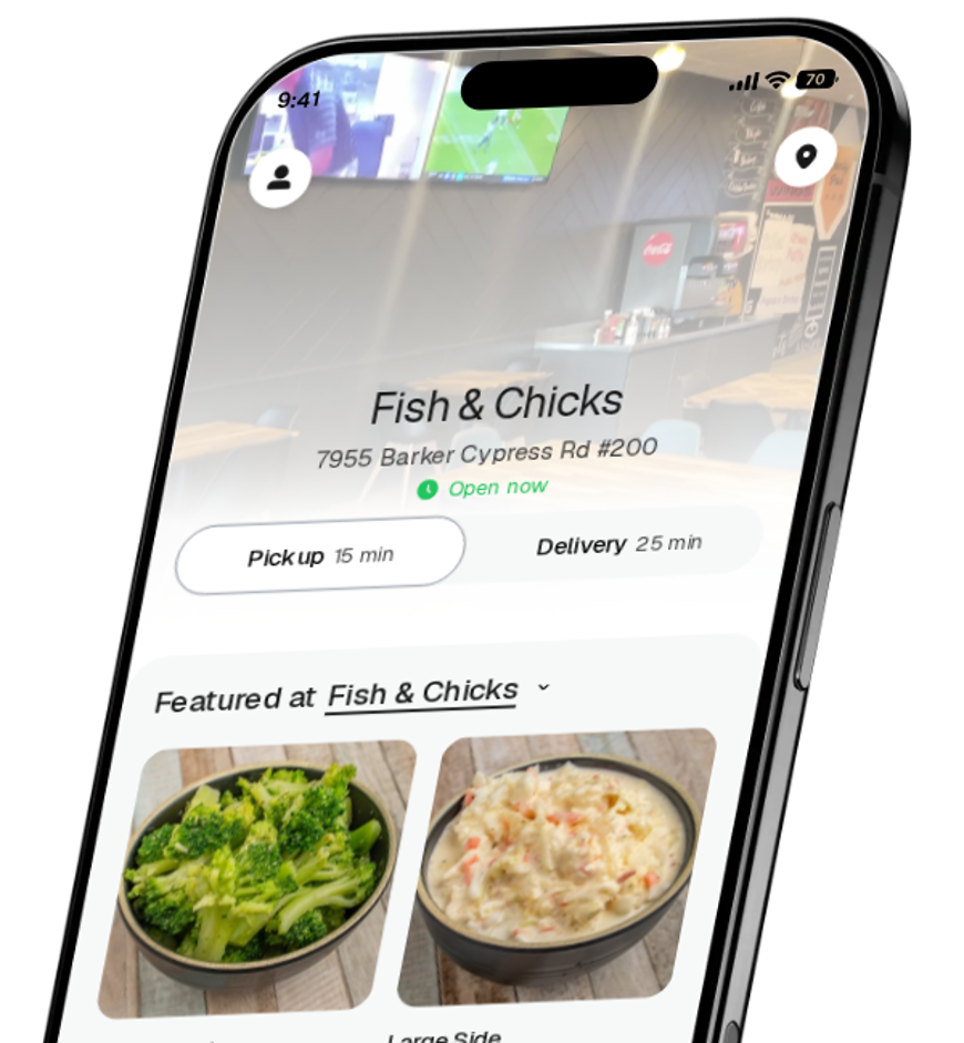 Fish & Chicks app preview