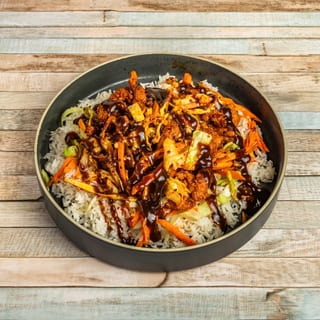 Firecracker Chicken Rice Bowl