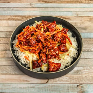 Spicy Chicken Rice Bowl